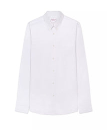 White Tailored Fit Smart Casual Button Down Weekend Oxford Shirt