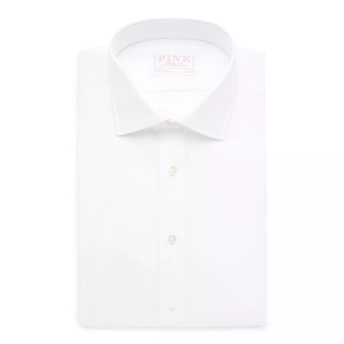 White Classic Fit Royal Twill Formal Shirt