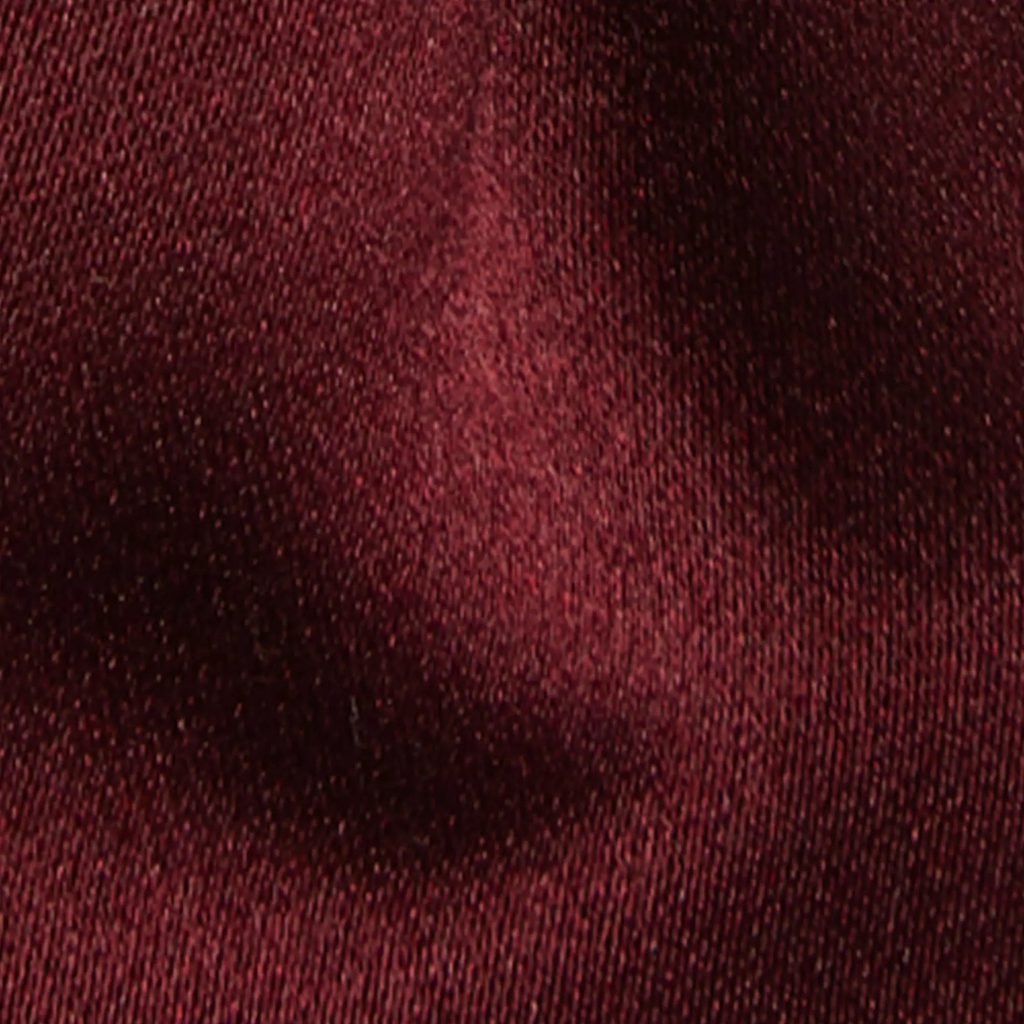 Burgundy Red Silk Satin Bow Tie